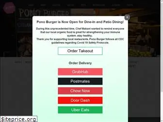 ponoburger.com