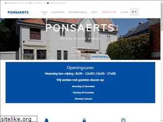 ponsaerts.com