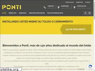 ponti.com.uy