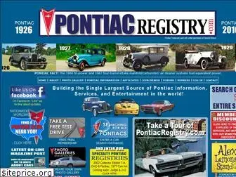 pontiacregistry.com