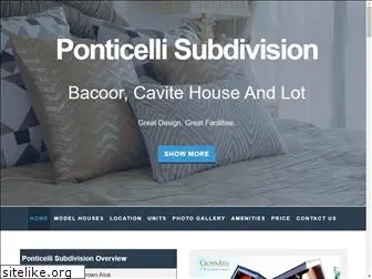 ponticellibacoor.com