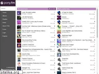 www.pony.fm