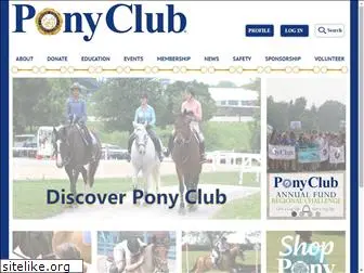 ponyclub.org
