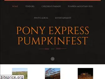 ponyexpresspumpkinfest.com