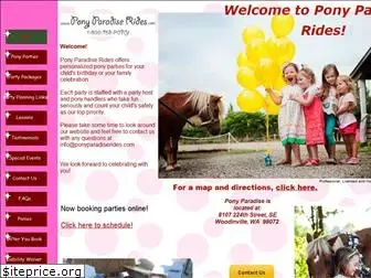 ponyparadiserides.com