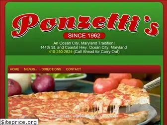 ponzettispizza.com