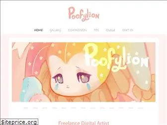 poofylion.com