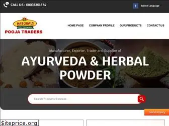 poojanaturals.net