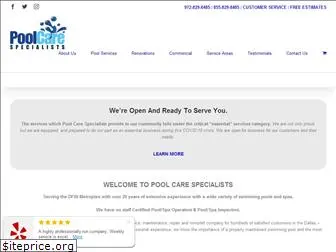 poolcarespecialists.com