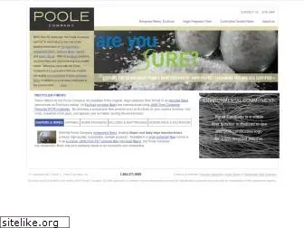 poolecompany.com