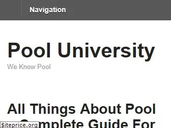 pooluniversity.org