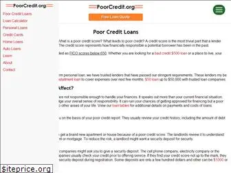 poorcredit.org