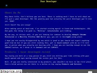 poordeveloper.com
