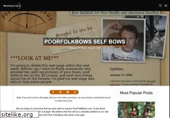 poorfolkbows.com