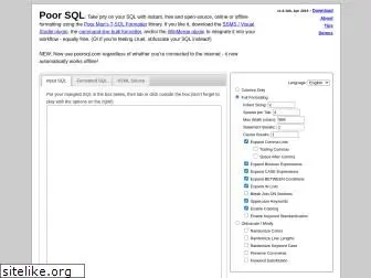 poorsql.com