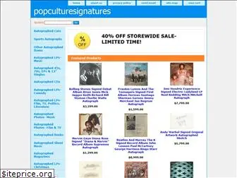 popculturesignatures.com