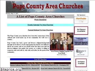 popecountyareachurches.com