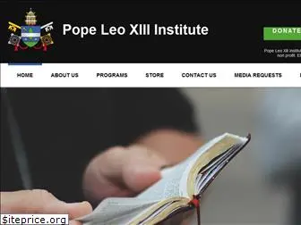 popeleo13institute.org