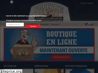 popeyesquebec.com