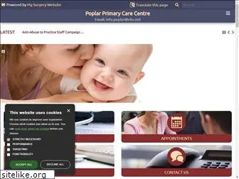 poplarprimarycarecentre.co.uk