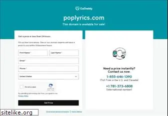 poplyrics.com