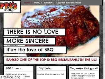 poppasbarbque.com