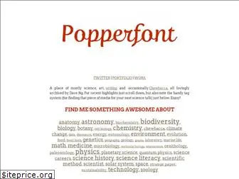 popperfont.net