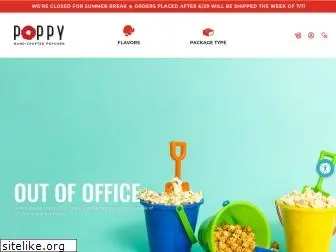 poppyhandcraftedpopcorn.com