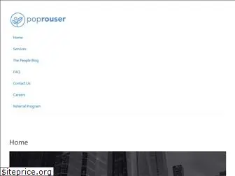 poprouser.com