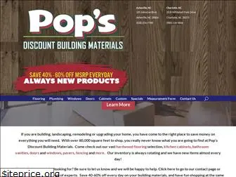 popsdiscountbuildingmaterials.com