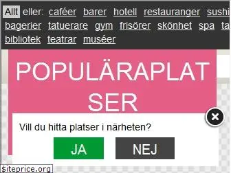 popularaplatser.se