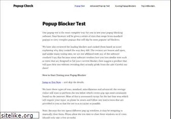 popupcheck.com