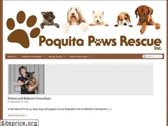 poquitapawsrescue.org