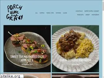 porchwineandgravy.com