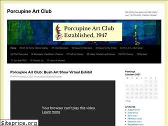 porcupineartclub.com