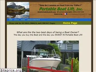 portableboatlift.com