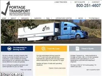 portagetransport.com