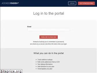 portal.addressfinder.io