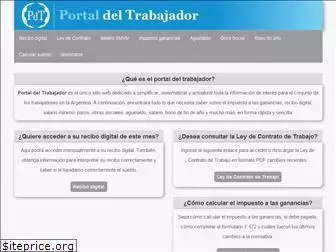 portaldeltrabajador.com.ar