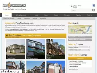 portcoquitlamtownhouse.com