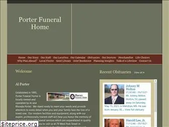 porterfuneralhome.net