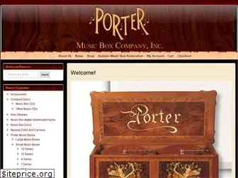 portermusicbox.com