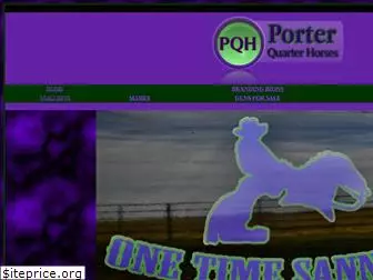 porterquarterhorses.com