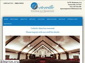 portervillefuneral.com