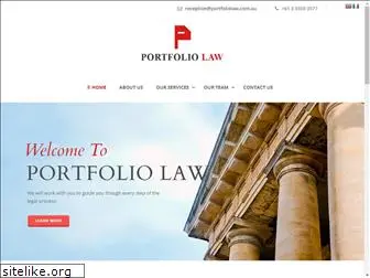 portfoliolaw.com.au