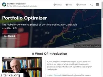 portfoliooptimizer.io