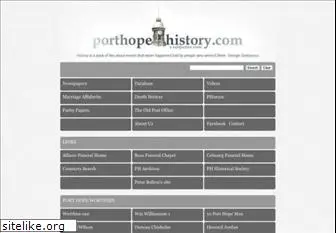 porthopehistory.com