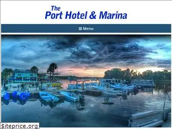 porthotelandmarina.com