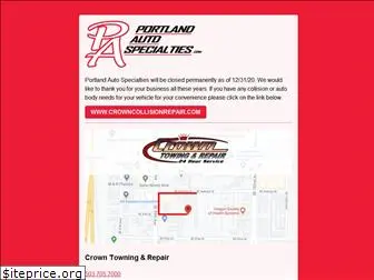 portlandautospecialties.com