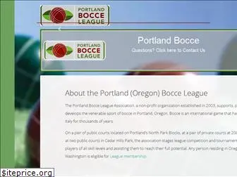 portlandbocce.com